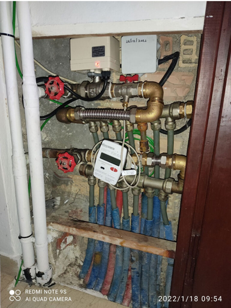 omegagroup.gr thermidometritis calorimeter heat measuring device heat pump system sistima thermansis residential building corfu polikatoikia kerkira
